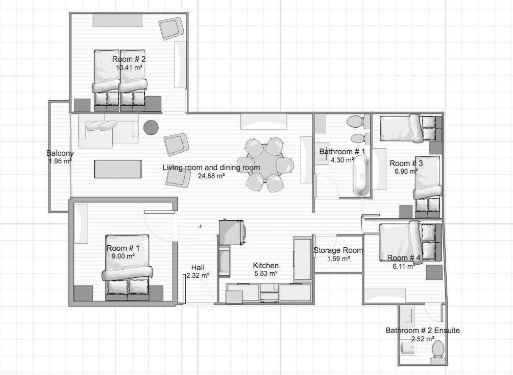 Acogedor 8pax 4bdr 2bth - Cozyhomesevilla1 * Sewilla